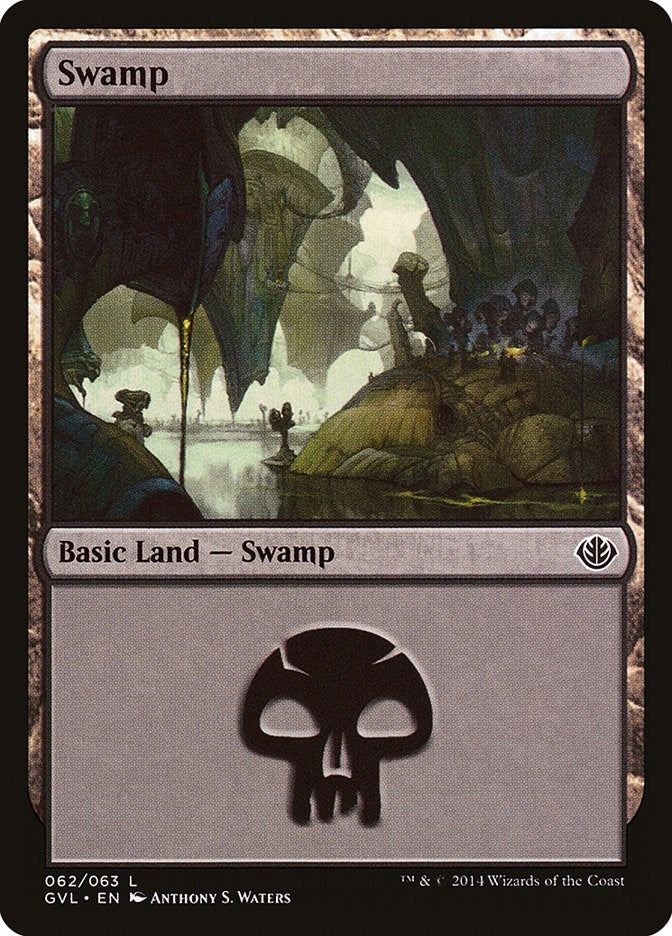 Image for Swamp (062) (GVL) (62) [Anthology] - Magic: The Gathering