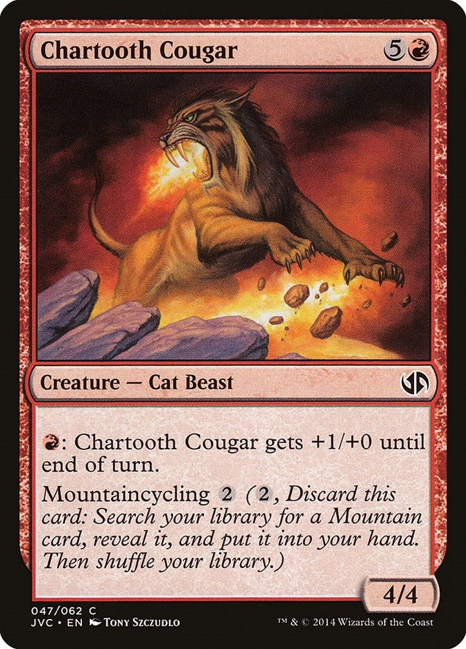 Image for Chartooth Cougar (47) [Anthology] - Magic: The Gathering