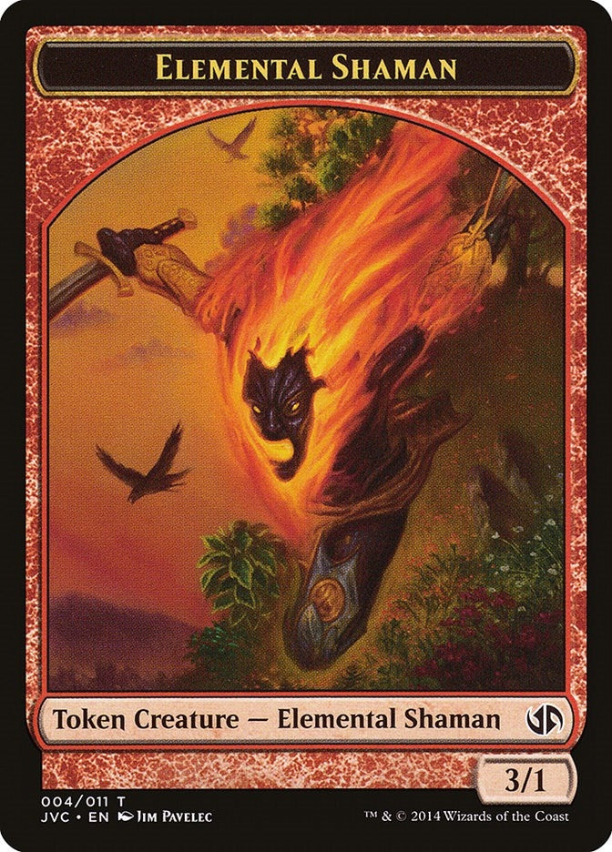 Image for Elemental Shaman Token (4) [Anthology] - Magic: The Gathering