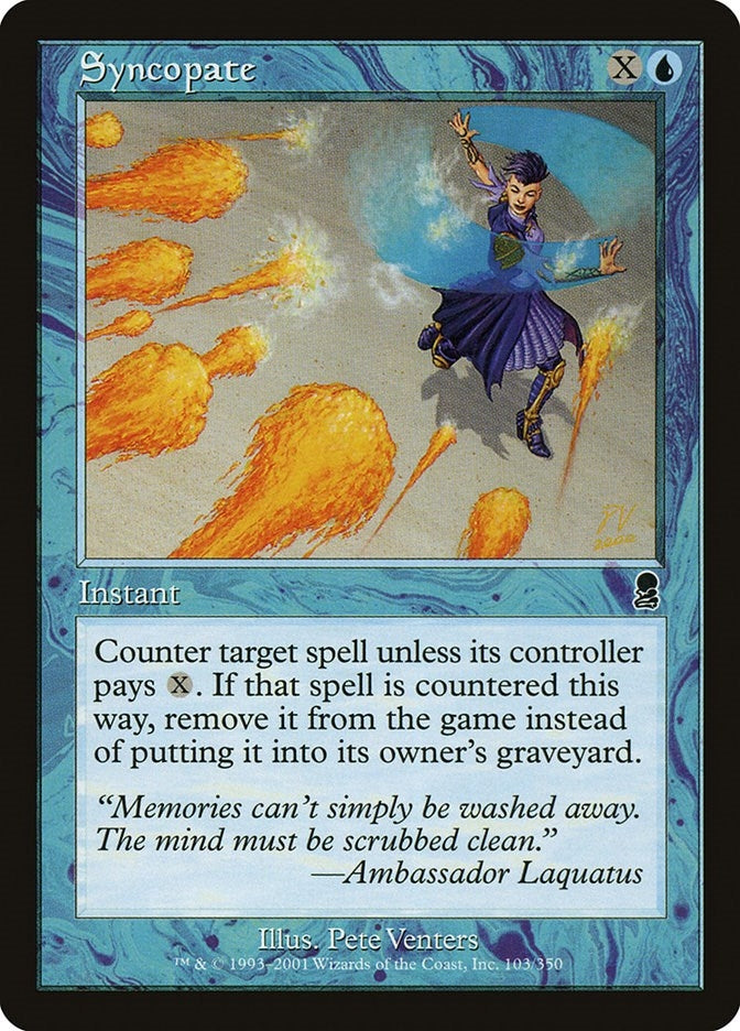 Image for Syncopate (103) [Odyssey] - Magic: The Gathering