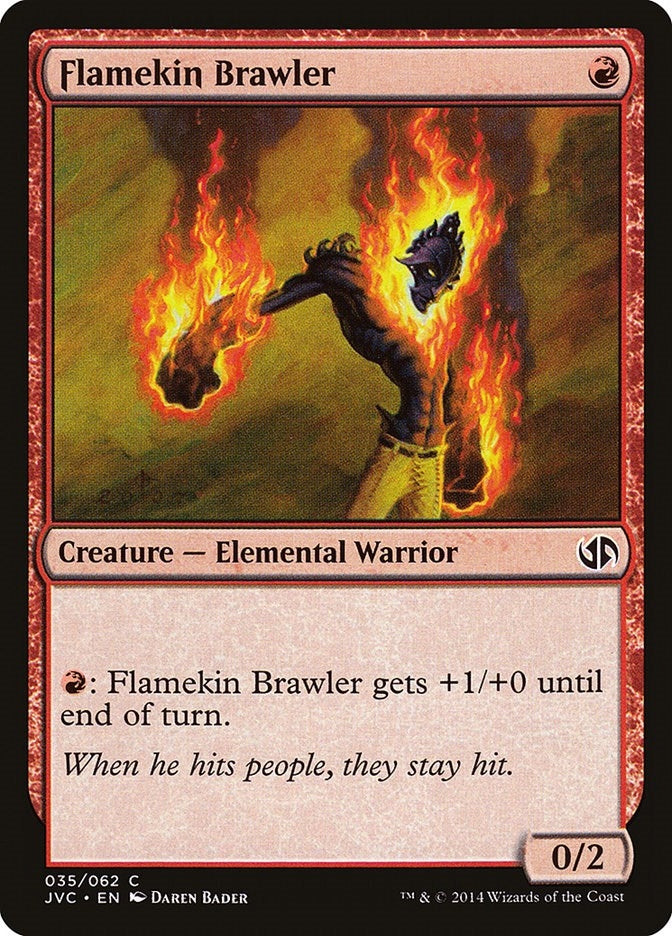 Image for Flamekin Brawler (35) [Anthology] - Magic: The Gathering