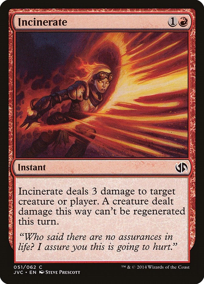 Image for Incinerate (51) [Anthology] - Magic: The Gathering