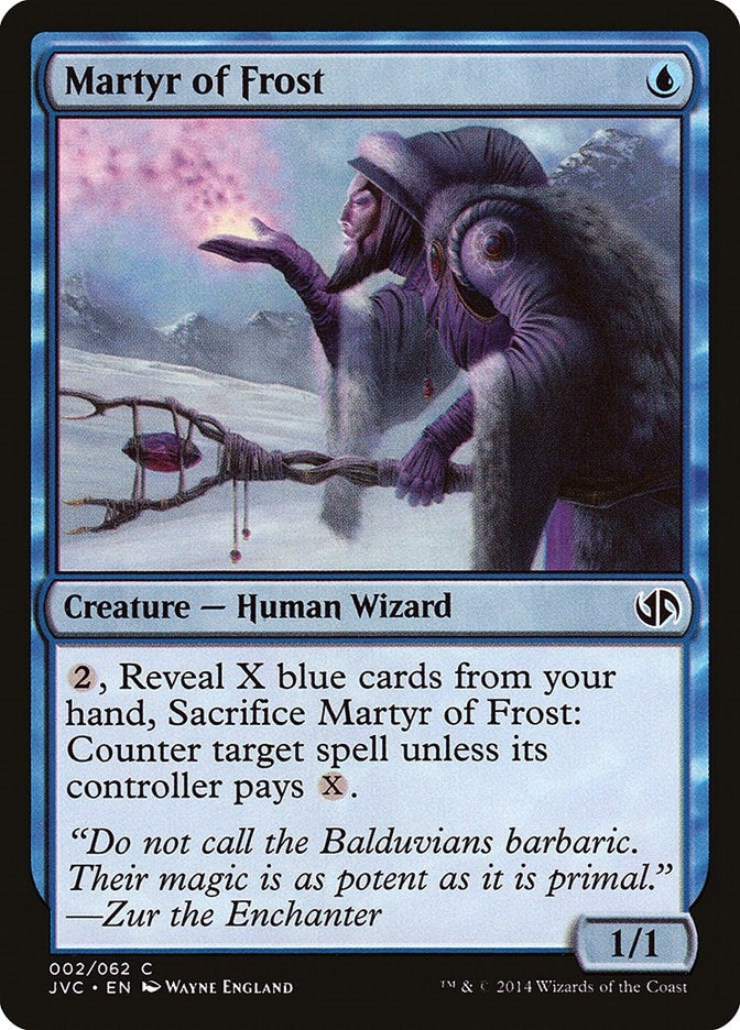 Image for Martyr of Frost (2) [Anthology] - Magic: The Gathering