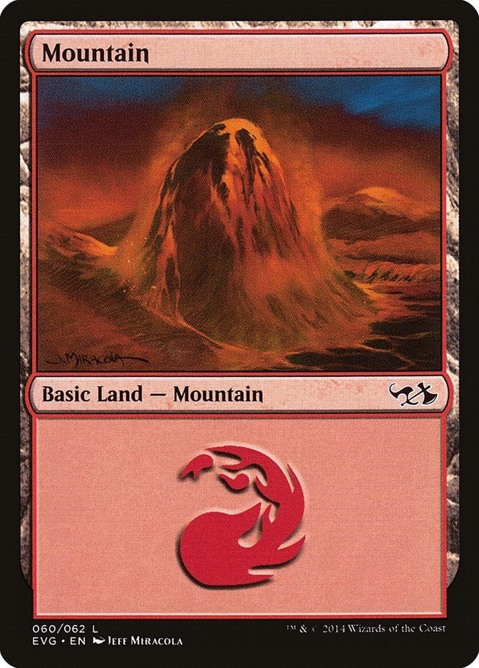 Image for Mountain (060) (EVG) (60) [Anthology] - Magic: The Gathering
