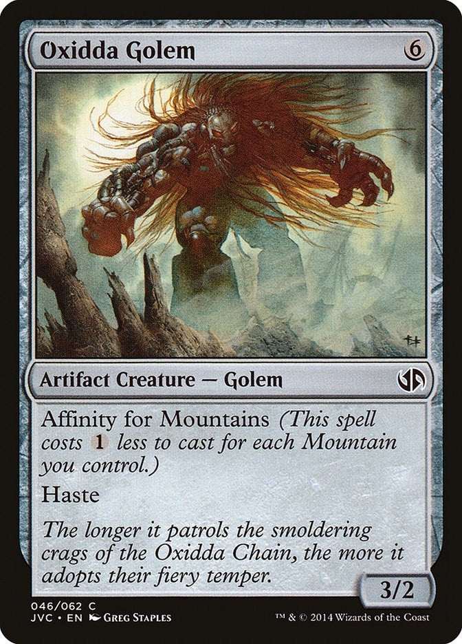 Image for Oxidda Golem (46) [Anthology] - Magic: The Gathering