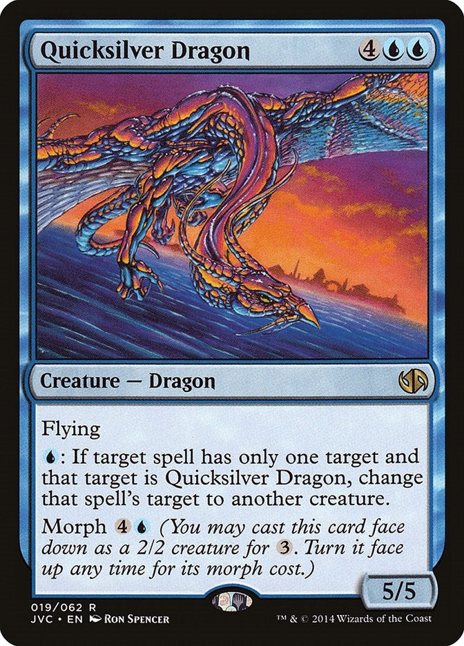 Image for Quicksilver Dragon (19) [Anthology] - Magic: The Gathering