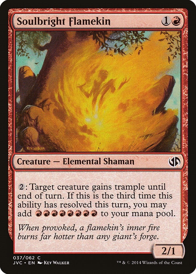Image for Soulbright Flamekin (37) [Anthology] - Magic: The Gathering