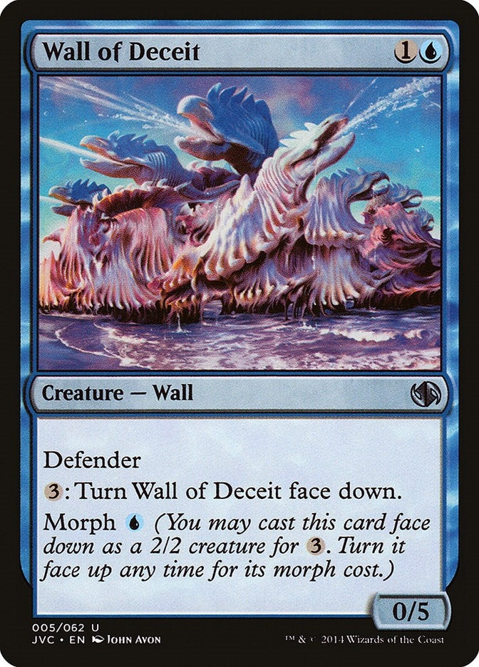 Image for Wall of Deceit (5) [Anthology] - Magic: The Gathering