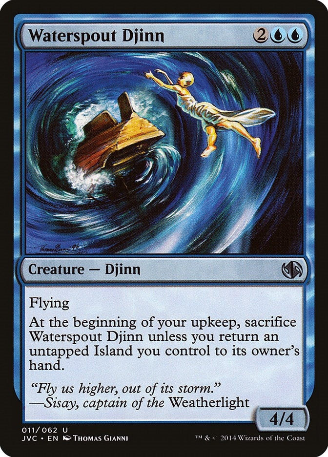 Image for Waterspout Djinn (11) [Anthology] - Magic: The Gathering