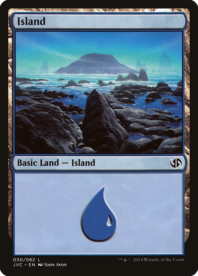 Image for Island (030) (JVC) (30) [Anthology] - Magic: The Gathering