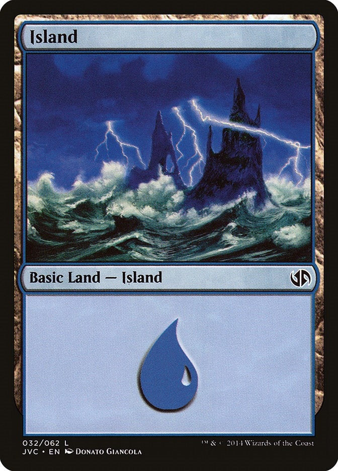 Image for Island (032) (JVC) (32) [Anthology] - Magic: The Gathering