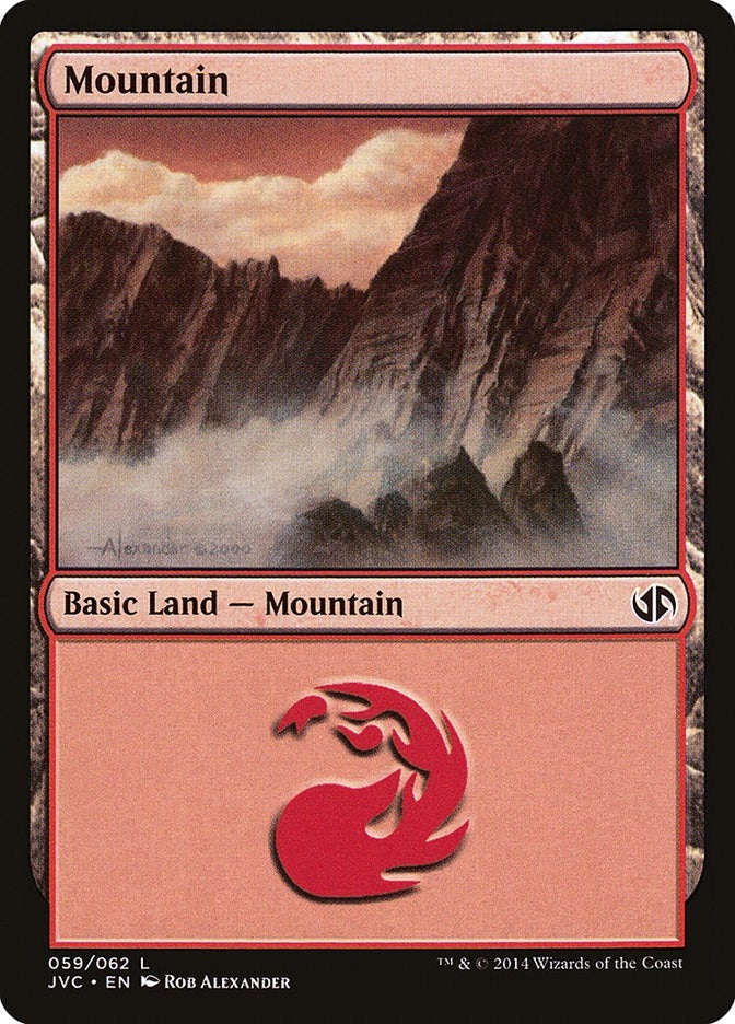 Image for Mountain (059) (JVC) (59) [Anthology] - Magic: The Gathering