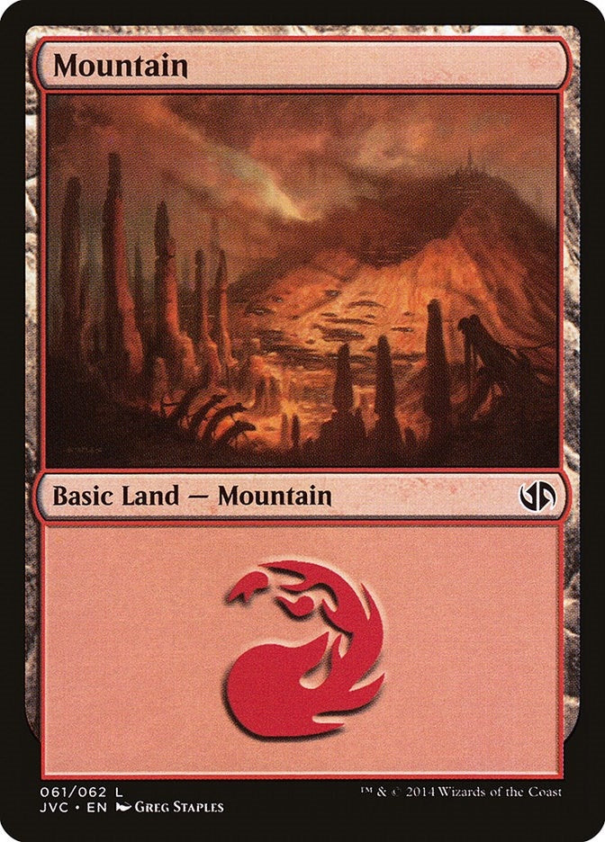 Image for Mountain (061) (JVC) (61) [Anthology] - Magic: The Gathering