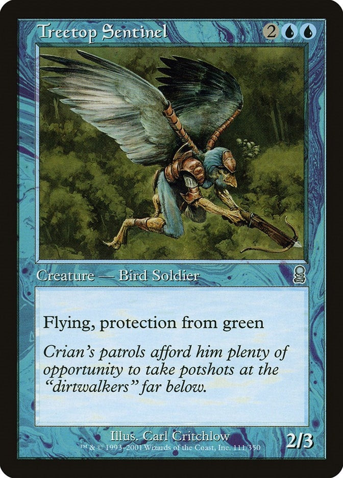 Image for Treetop Sentinel (111) [Odyssey] - Magic: The Gathering