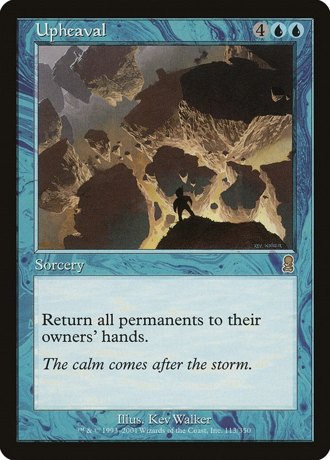 Image for Upheaval (113) [Odyssey] - Magic: The Gathering