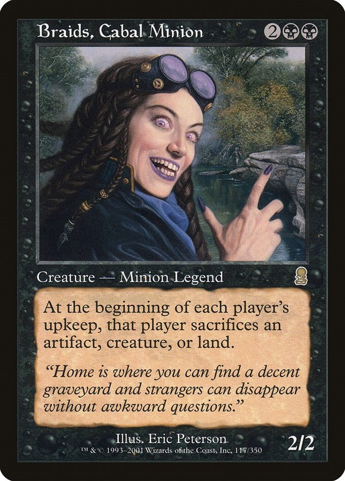 Image for Braids, Cabal Minion (117) [Odyssey] - Magic: The Gathering