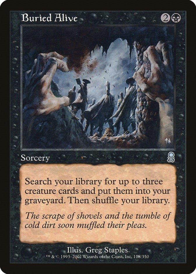 Image for Buried Alive (118) [Odyssey] - Magic: The Gathering