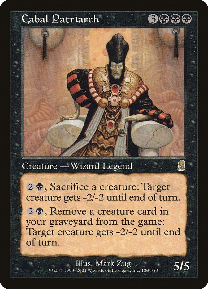 Image for Cabal Patriarch (120) [Odyssey] - Magic: The Gathering
