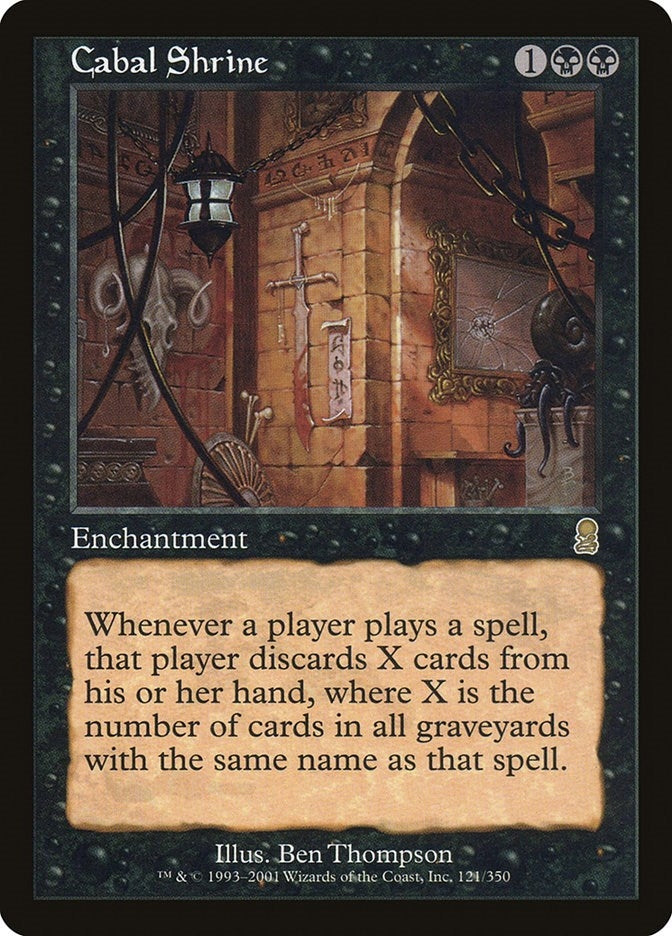 Image for Cabal Shrine (121) [Odyssey] - Magic: The Gathering