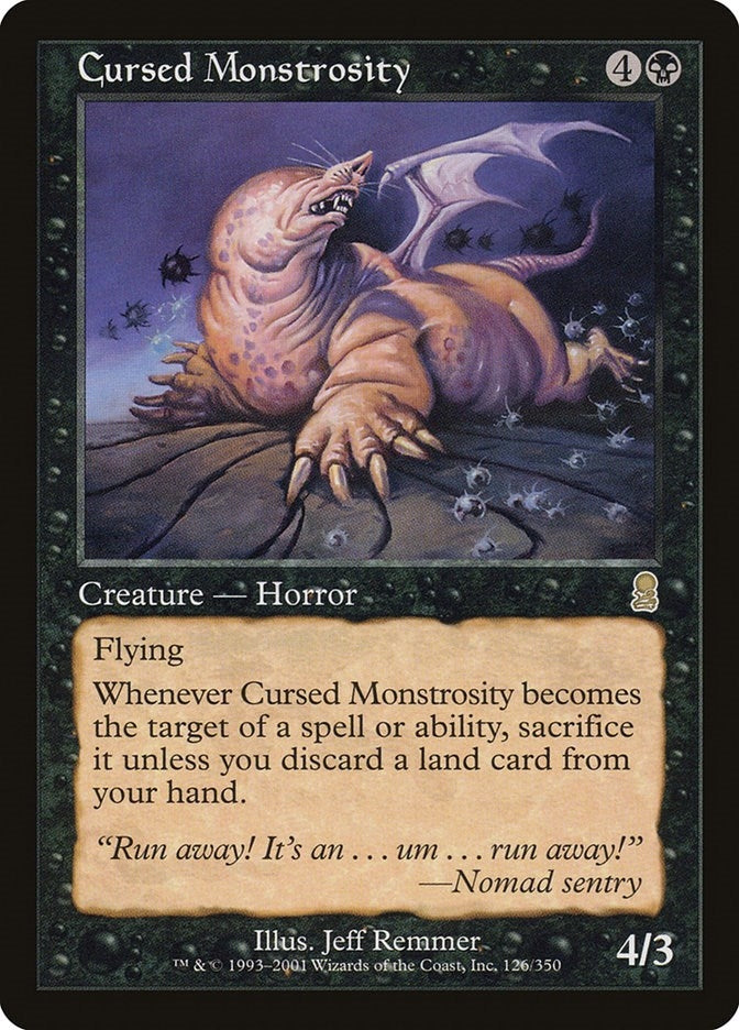 Image for Cursed Monstrosity (126) [Odyssey] - Magic: The Gathering