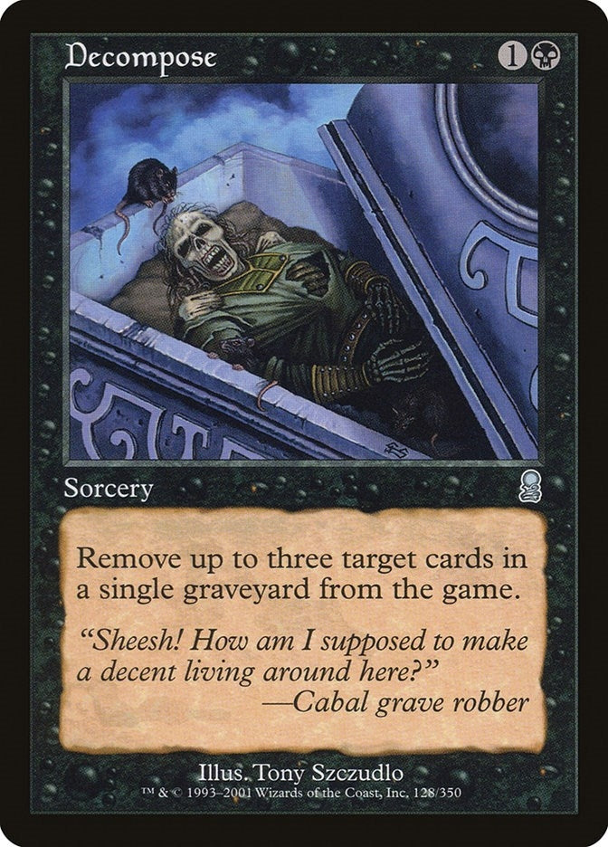 Image for Decompose (128) [Odyssey] - Magic: The Gathering