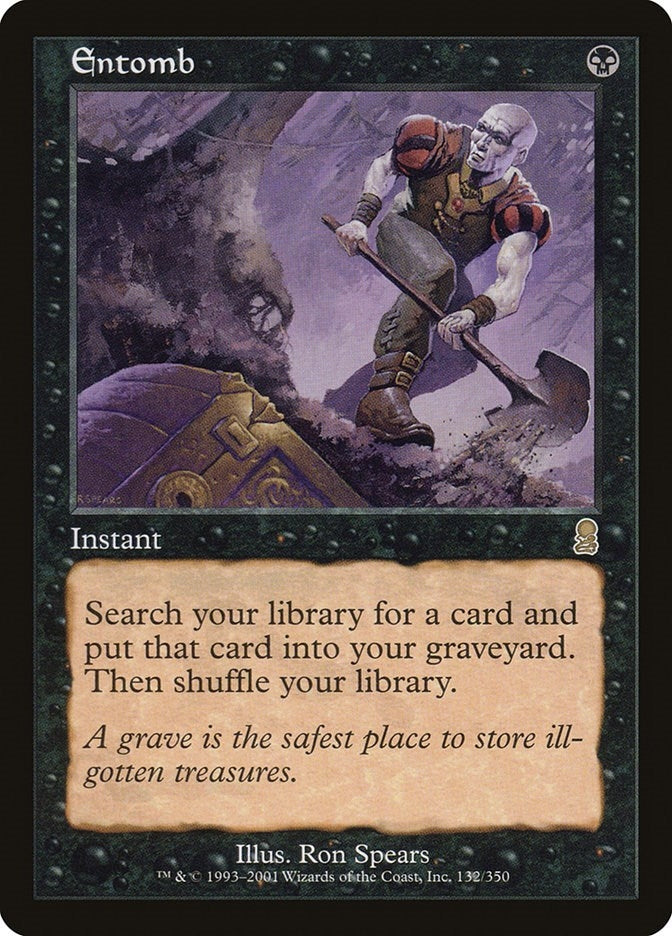 Image for Entomb (132) [Odyssey] - Magic: The Gathering