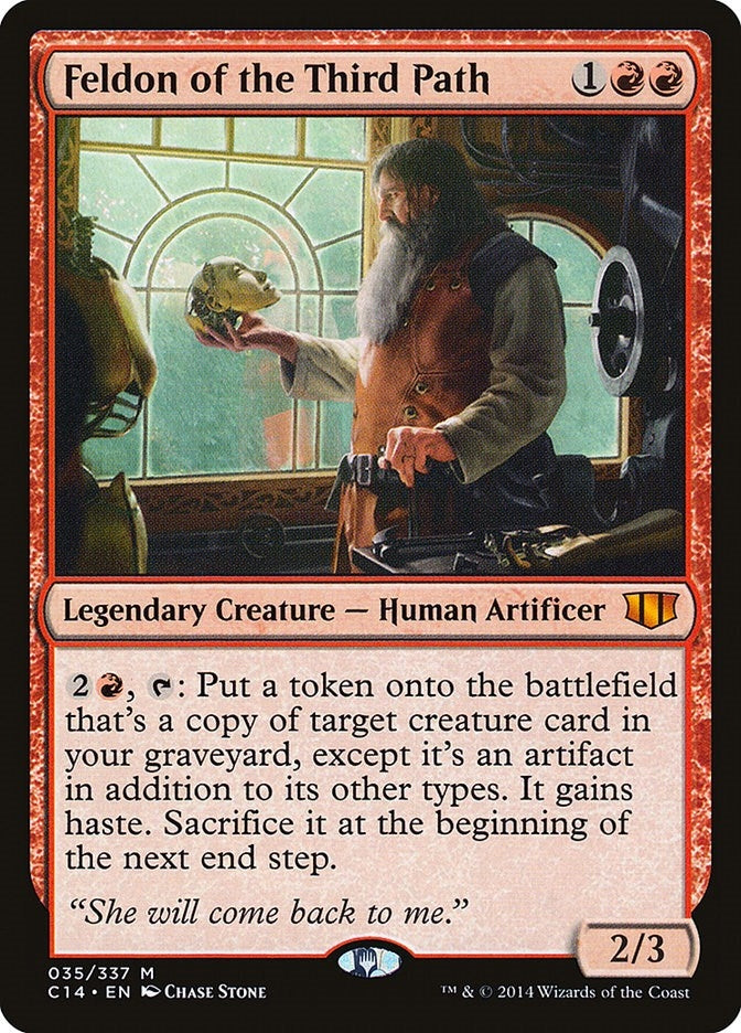 Image for Feldon of the Third Path (35) [Commander 2014] - Magic: The Gathering