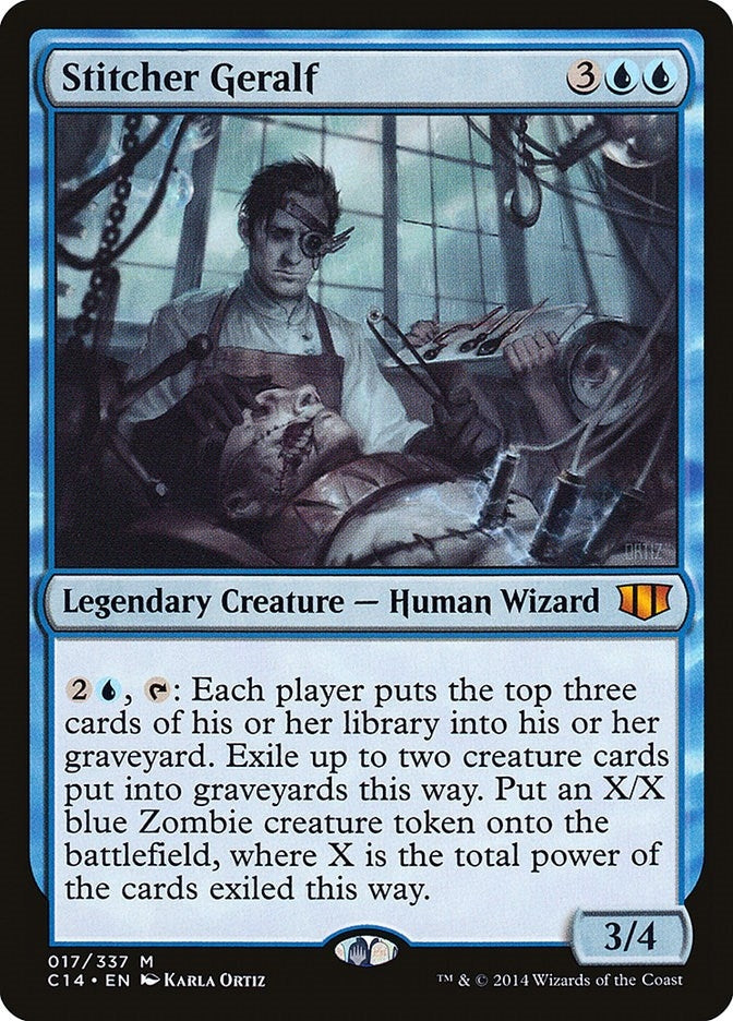 Image for Stitcher Geralf (17) [Commander 2014] - Magic: The Gathering