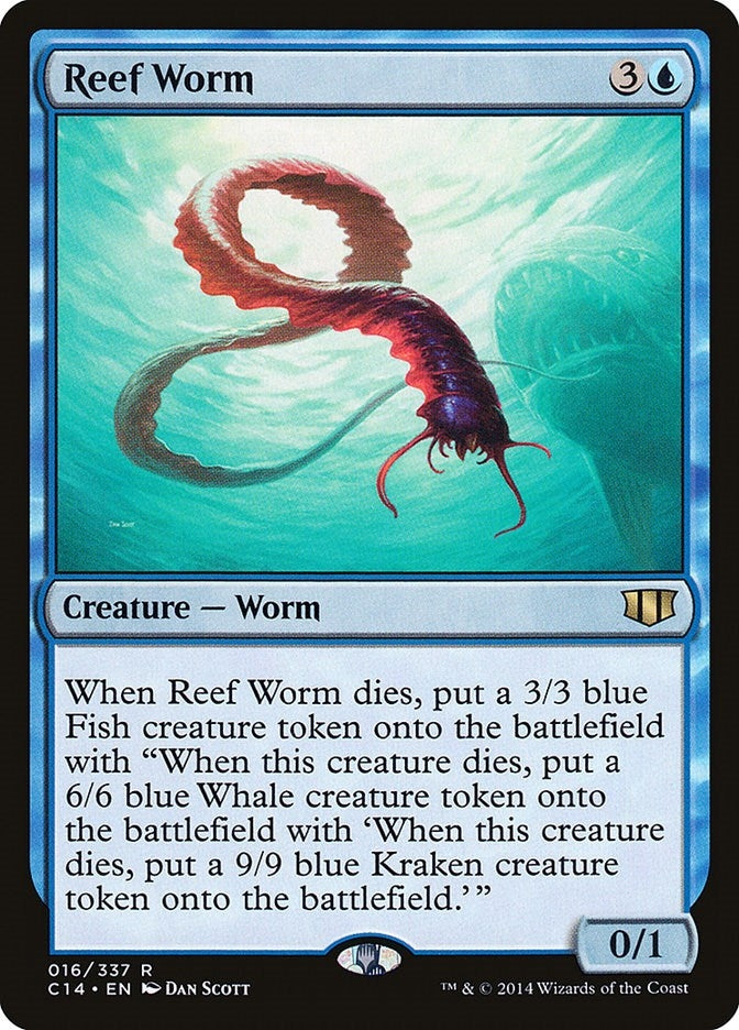 Image for Reef Worm (16) [Commander 2014] - Magic: The Gathering