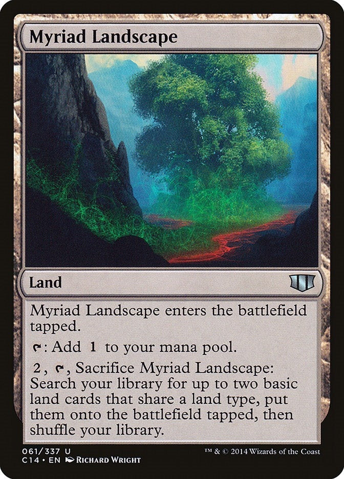 Image for Myriad Landscape (61) [Commander 2014] - Magic: The Gathering