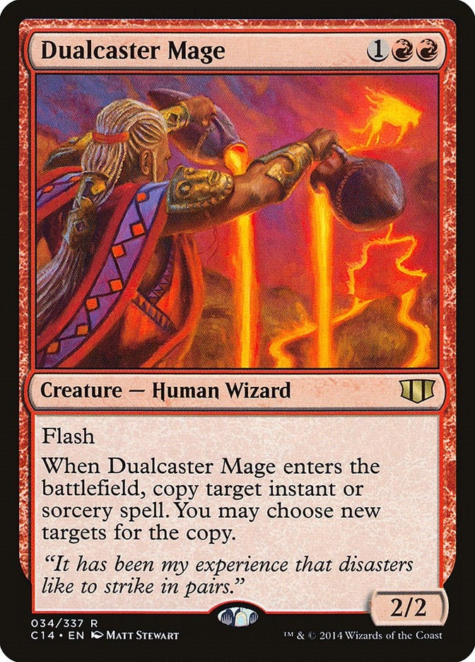 Image for Dualcaster Mage (34) [Commander 2014] - Magic: The Gathering