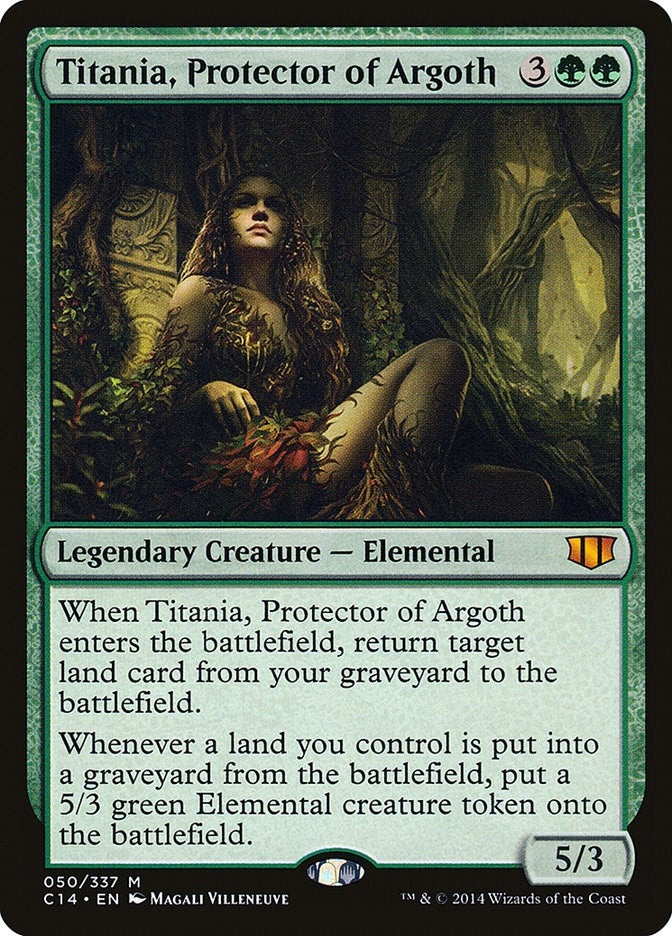 Image for Titania, Protector of Argoth (50) [Commander 2014] - Magic: The Gathering