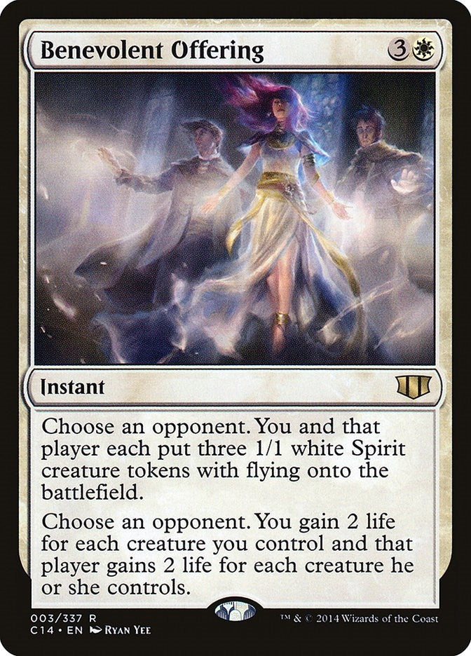 Image for Benevolent Offering (3) [Commander 2014] - Magic: The Gathering