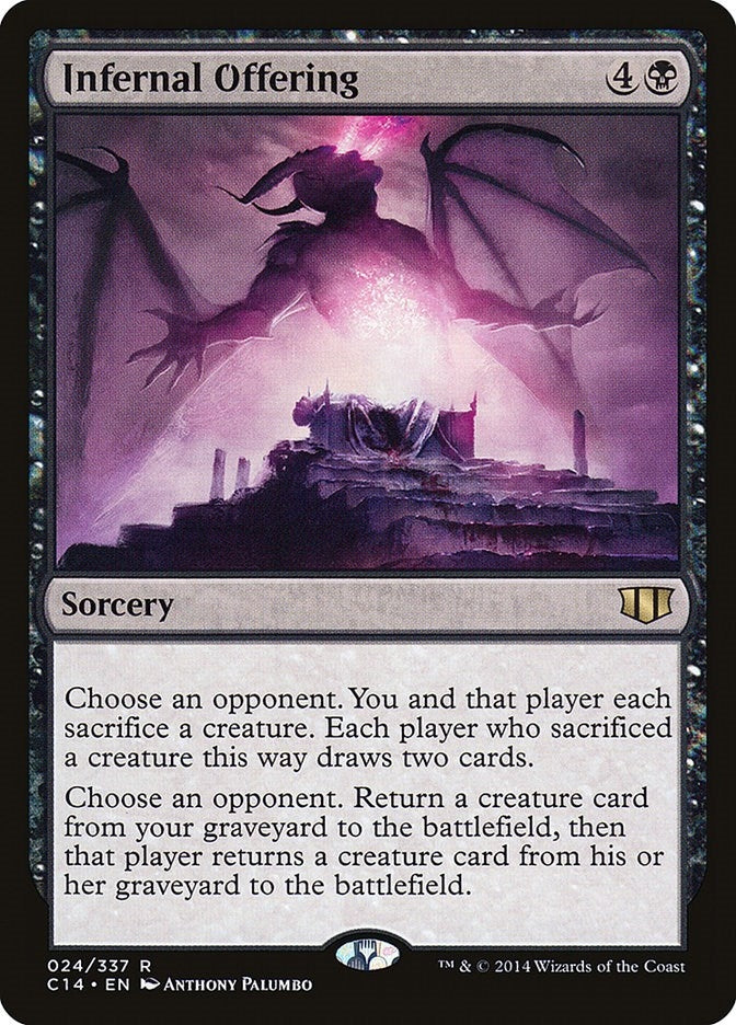 Image for Infernal Offering (24) [Commander 2014] - Magic: The Gathering