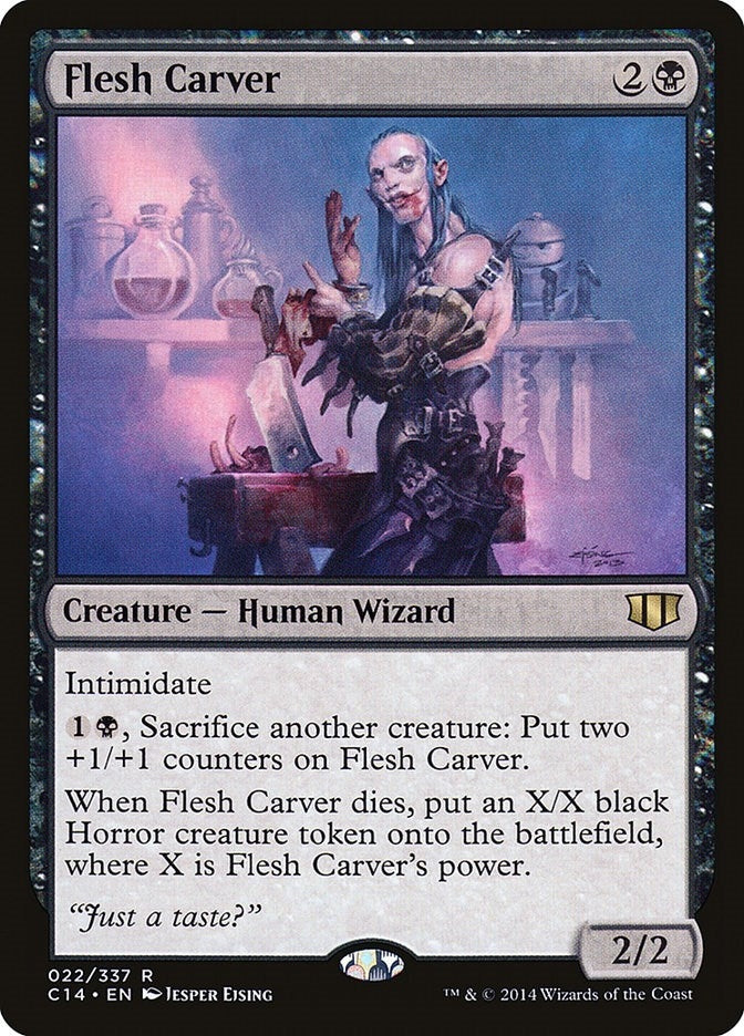 Image for Flesh Carver (22) [Commander 2014] - Magic: The Gathering