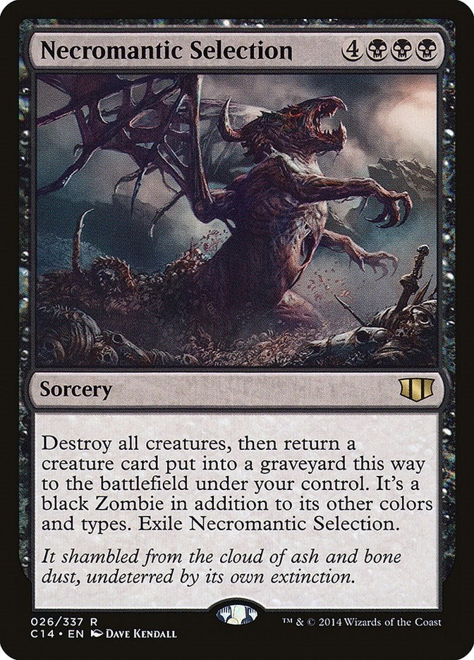Image for Necromantic Selection [Commander 2014] - Magic: The Gathering