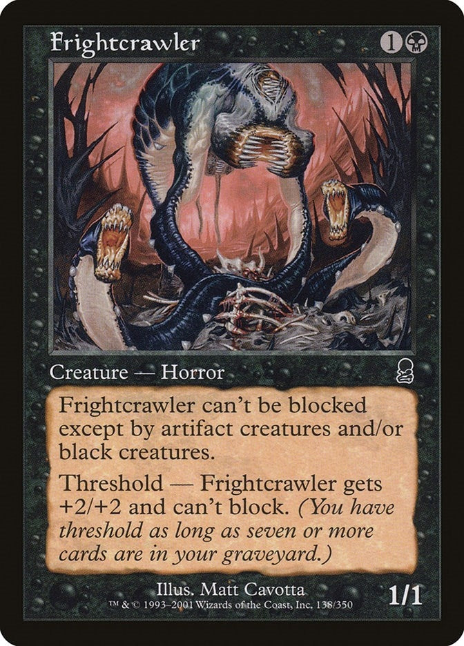 Image for Frightcrawler (138) [Odyssey] - Magic: The Gathering