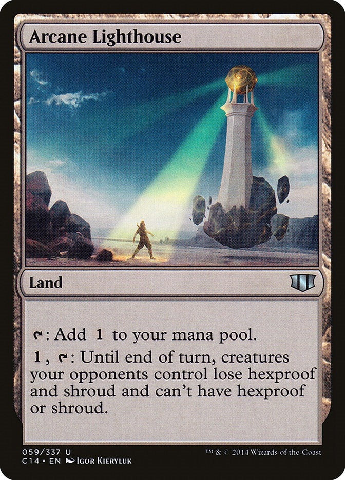 Image for Arcane Lighthouse (59) [Commander 2014] - Magic: The Gathering