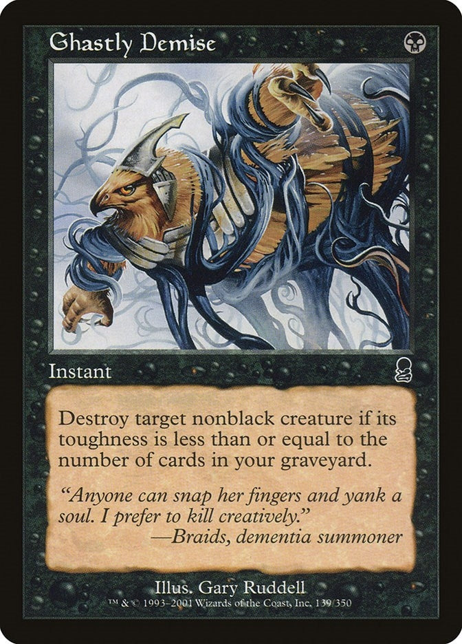 Image for Ghastly Demise (139) [Odyssey] - Magic: The Gathering