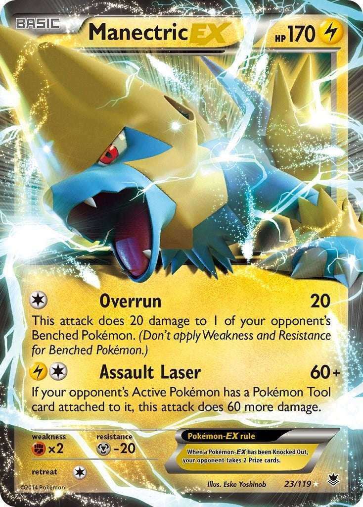 Image for Manectric EX (23/119) [XY - Phantom Forces] - Pokemon