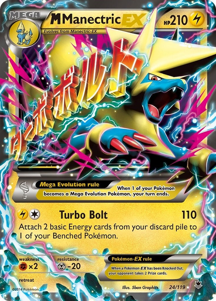 Image for M Manectric EX (24/119) [XY - Phantom Forces] - Pokemon