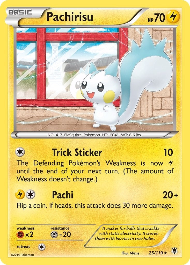 Image for Pachirisu (25/119) [XY - Phantom Forces] - Pokemon