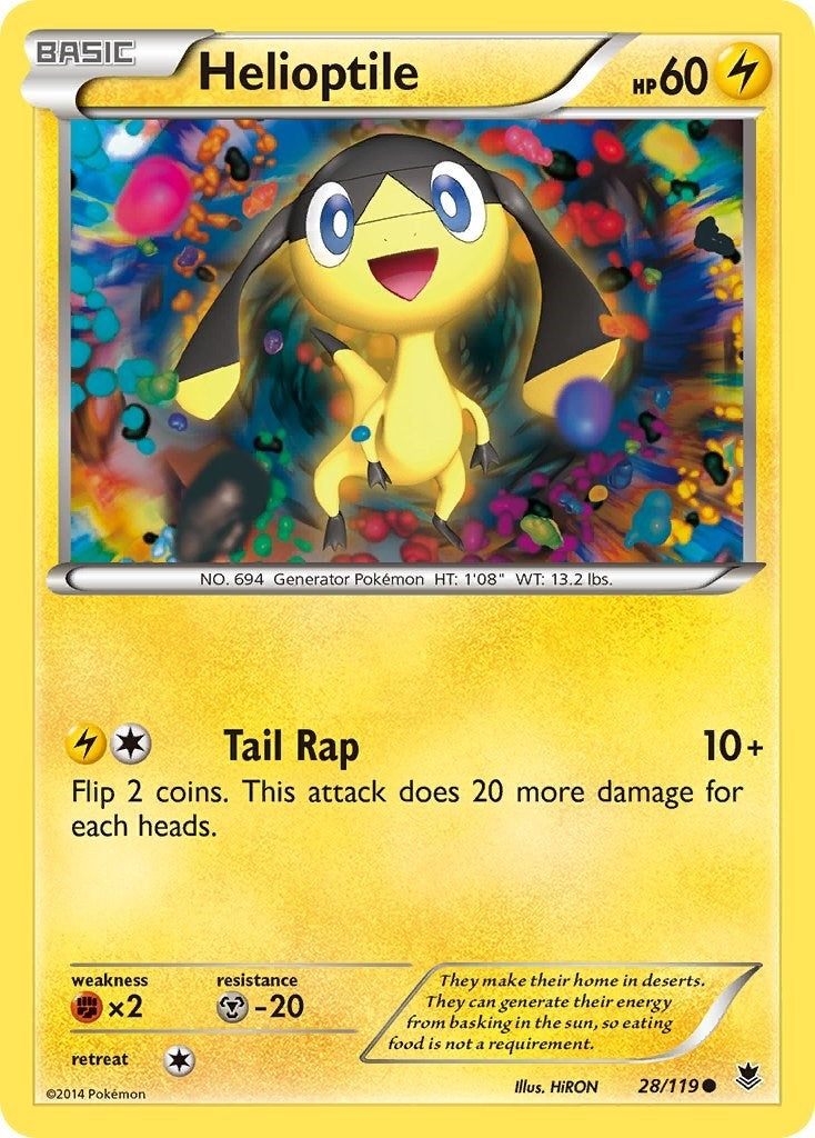 Image for Helioptile (28) (28/119) [XY - Phantom Forces] - Pokemon