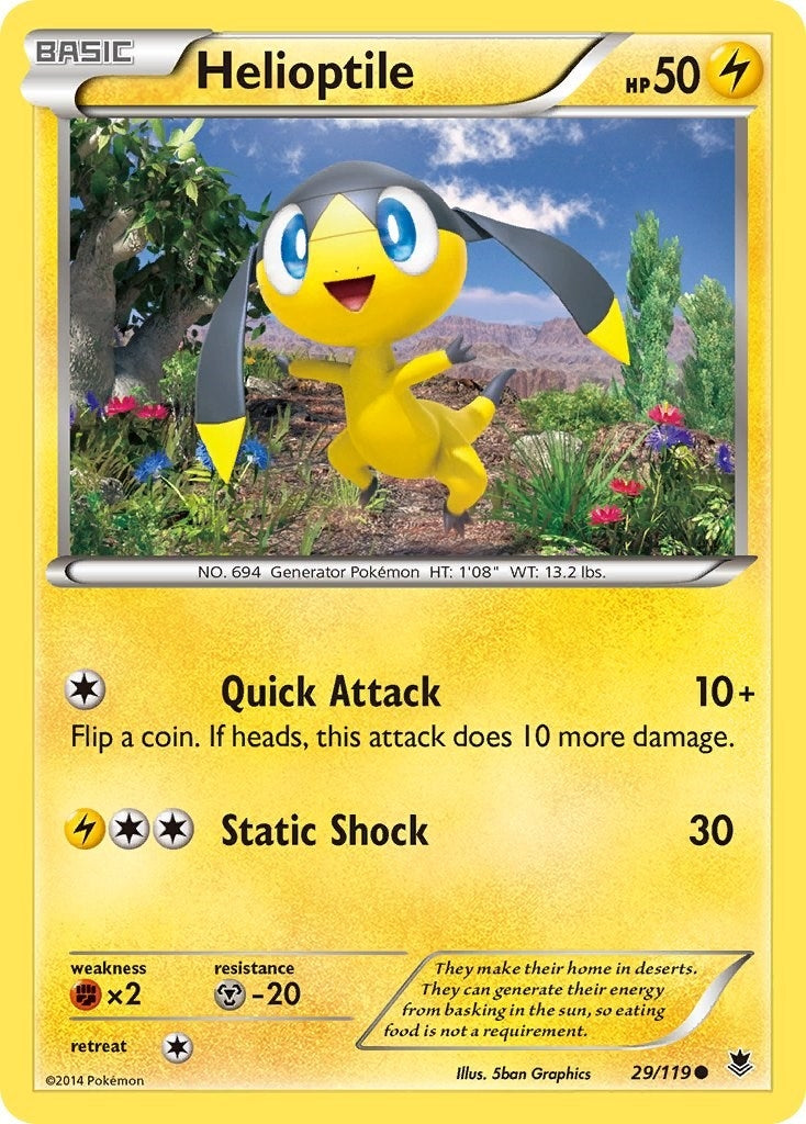 Image for Helioptile (29) (29/119) [XY - Phantom Forces] - Pokemon