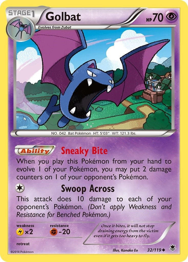 Image for Golbat (32/119) [XY - Phantom Forces] - Pokemon
