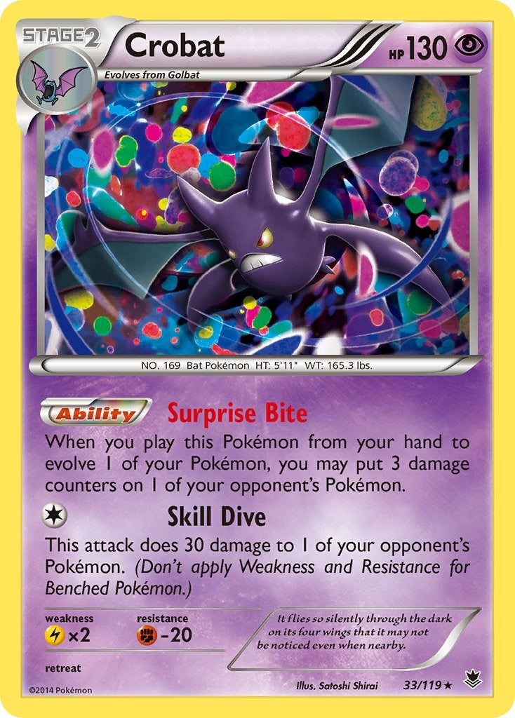 Image for Crobat (33/119) [XY - Phantom Forces] - Pokemon