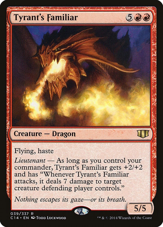 Image for Tyrant's Familiar (39) [Commander 2014] - Magic: The Gathering