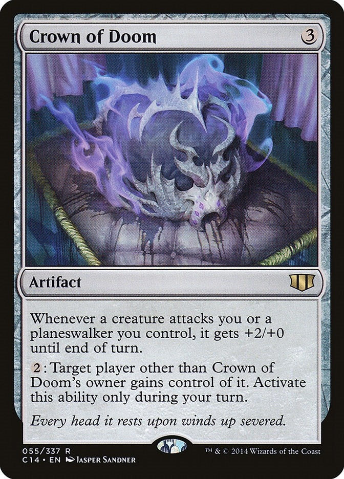 Image for Crown of Doom (55) [Commander 2014] - Magic: The Gathering