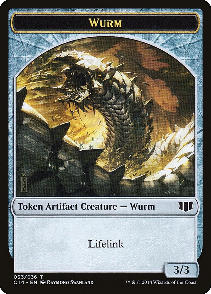Image for Wurm (033) // Goat Double-sided Token (33 // 3) [Commander 2014] - Magic: The Gathering