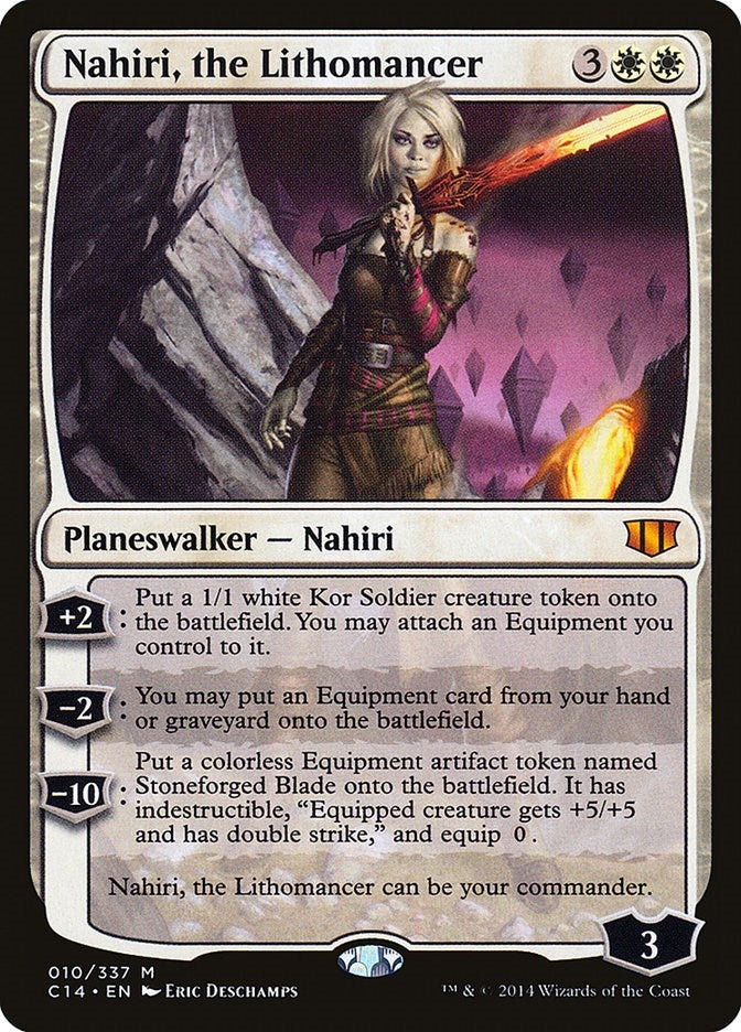 Image for Nahiri, the Lithomancer (10) [Commander 2014] - Magic: The Gathering